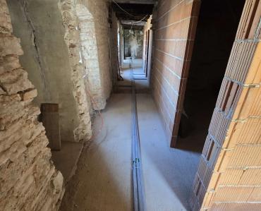 Prva faza instalacija - cirkulacija: kotlovnica - kuhinja - kupatilo