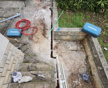 Instalacije novog dovoda vode od šahte do ulaza u kuću